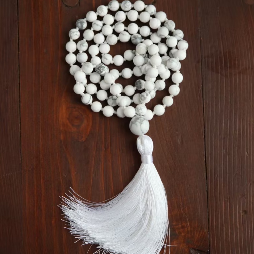 Howlite Meditation Mala